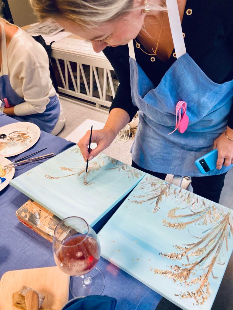 Lõuendilae maalimise töötuba Pärnus on loominguline väljakutse tiimile